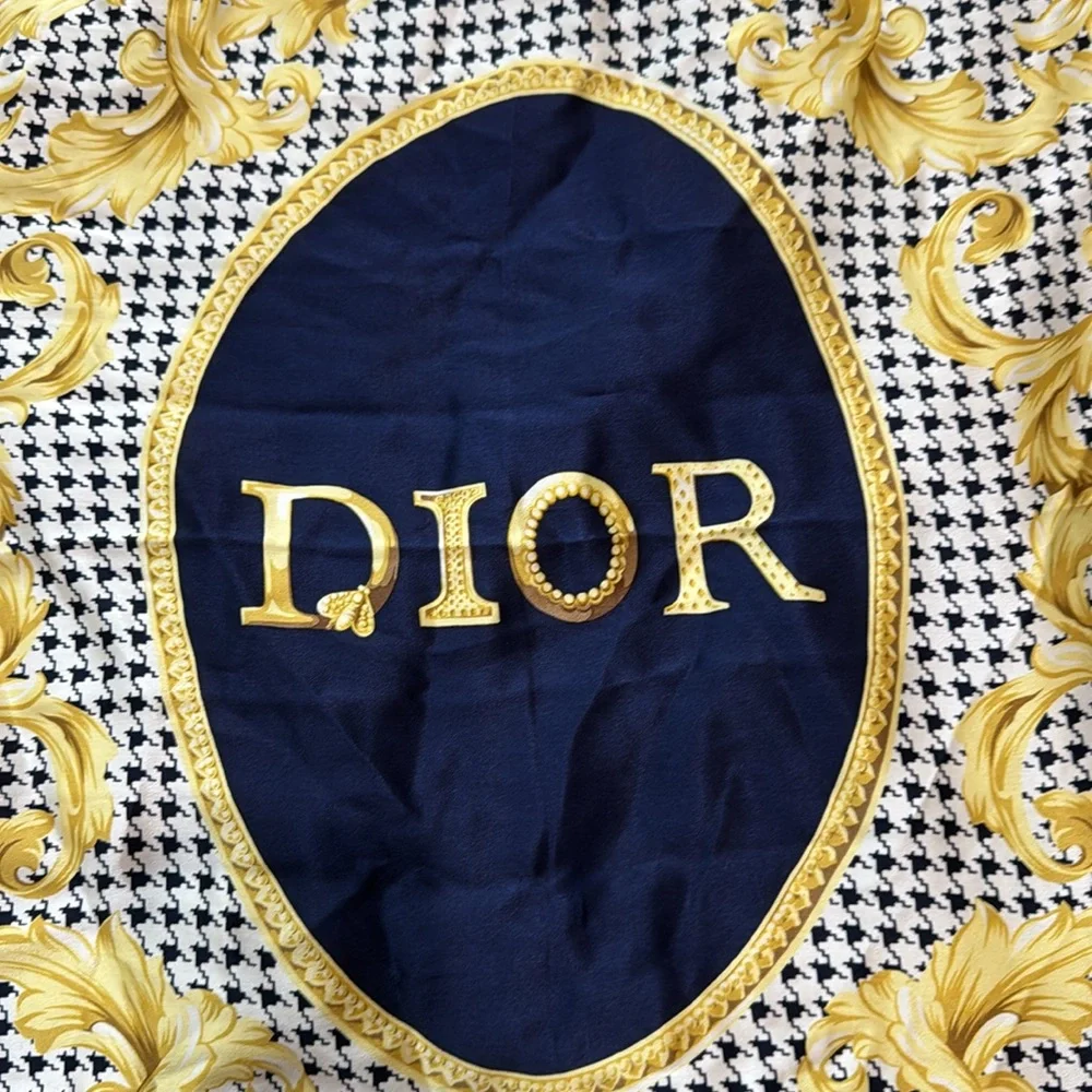 Authentic Dior silk scarf